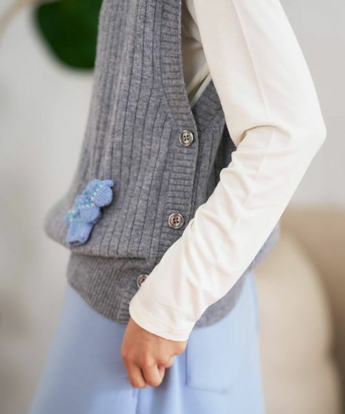 CARA O CRUZ / キャラ・オ・クルス テーラードジャケット | リブニットベスト | 詳細16