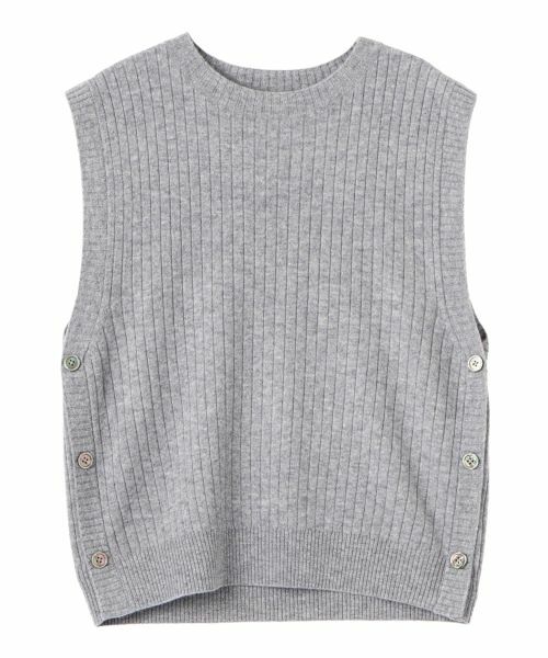 CARA O CRUZ / キャラ・オ・クルス テーラードジャケット | リブニットベスト | 詳細18