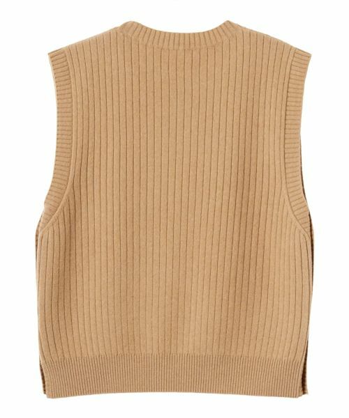 CARA O CRUZ / キャラ・オ・クルス テーラードジャケット | リブニットベスト | 詳細20