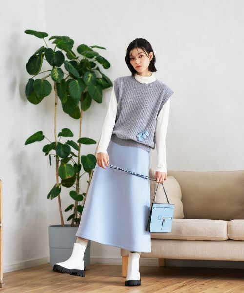 CARA O CRUZ / キャラ・オ・クルス テーラードジャケット | リブニットベスト | 詳細7