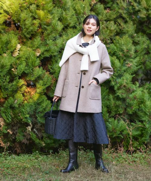 CARA O CRUZ / キャラ・オ・クルス その他アウター | 【永く愛せる】ステンカラーコート | 詳細11