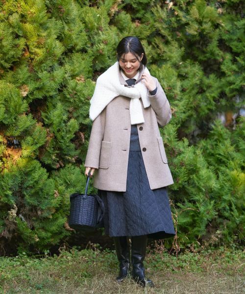 CARA O CRUZ / キャラ・オ・クルス その他アウター | 【永く愛せる】ステンカラーコート | 詳細12