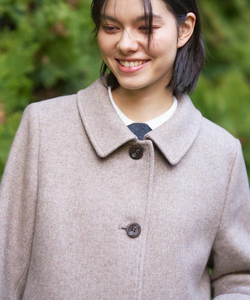 CARA O CRUZ / キャラ・オ・クルス その他アウター | 【永く愛せる】ステンカラーコート | 詳細16