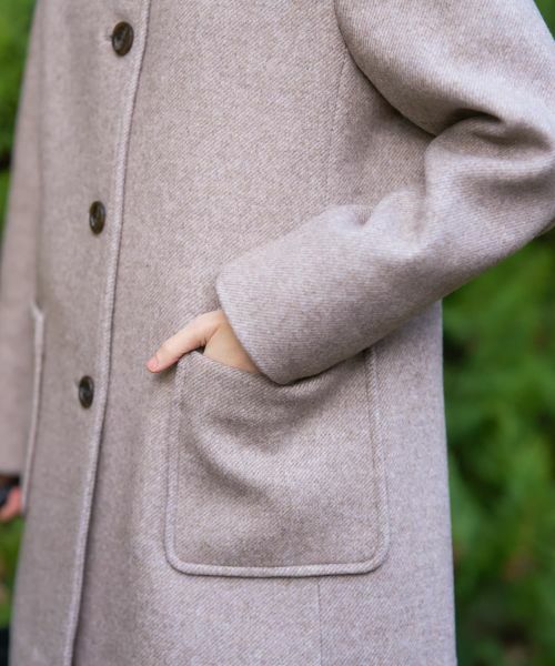 CARA O CRUZ / キャラ・オ・クルス その他アウター | 【永く愛せる】ステンカラーコート | 詳細17
