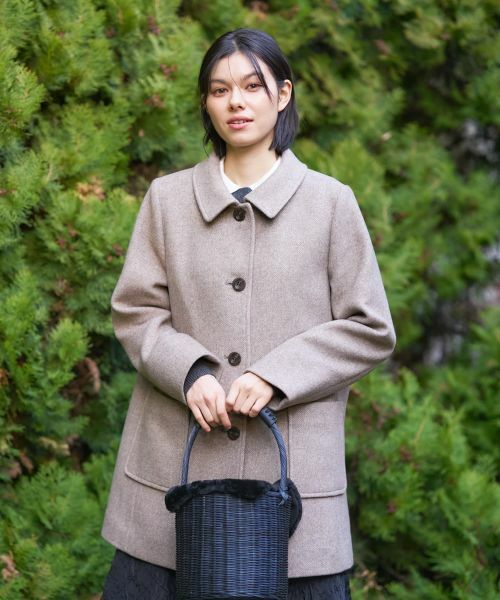 CARA O CRUZ / キャラ・オ・クルス その他アウター | 【永く愛せる】ステンカラーコート | 詳細7