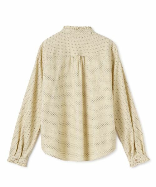 CARA O CRUZ / キャラ・オ・クルス シャツ・ブラウス | フリルカラードットブラウス【CoC by CARA O CRUZ】 | 詳細16
