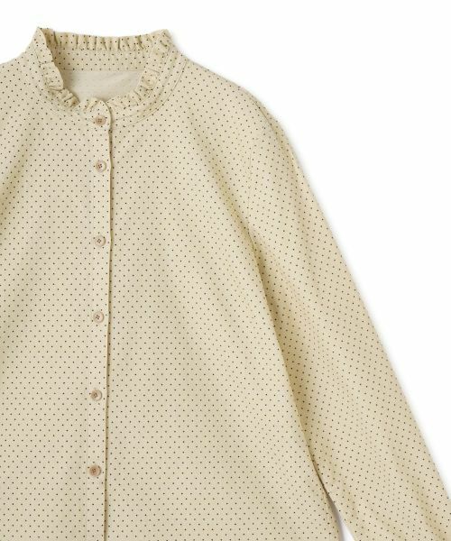 CARA O CRUZ / キャラ・オ・クルス シャツ・ブラウス | フリルカラードットブラウス【CoC by CARA O CRUZ】 | 詳細17