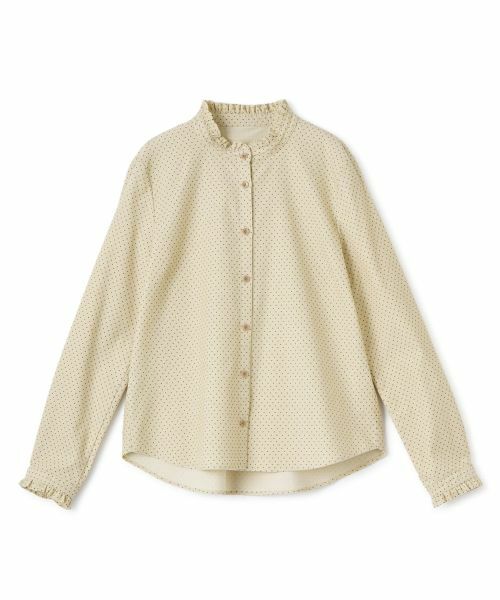 CARA O CRUZ / キャラ・オ・クルス シャツ・ブラウス | フリルカラードットブラウス【CoC by CARA O CRUZ】 | 詳細19