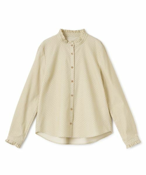 CARA O CRUZ / キャラ・オ・クルス シャツ・ブラウス | フリルカラードットブラウス【CoC by CARA O CRUZ】 | 詳細26