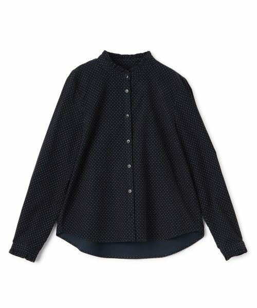 CARA O CRUZ / キャラ・オ・クルス シャツ・ブラウス | フリルカラードットブラウス【CoC by CARA O CRUZ】 | 詳細30