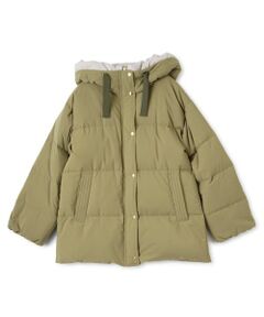 CARA O CRUZ / キャラ・オ・クルス その他アウター | フーデッドダウンコート【CoC by CARA O CRUZ】