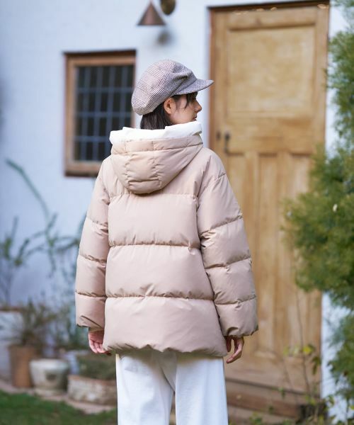 CARA O CRUZ / キャラ・オ・クルス その他アウター | 【防寒】フーデッドダウンコート【CoC by CARA O CRUZ】 | 詳細11
