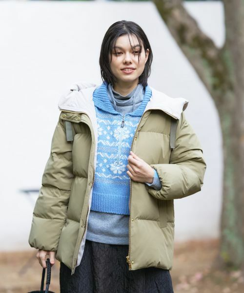 CARA O CRUZ / キャラ・オ・クルス その他アウター | 【防寒】フーデッドダウンコート【CoC by CARA O CRUZ】 | 詳細14