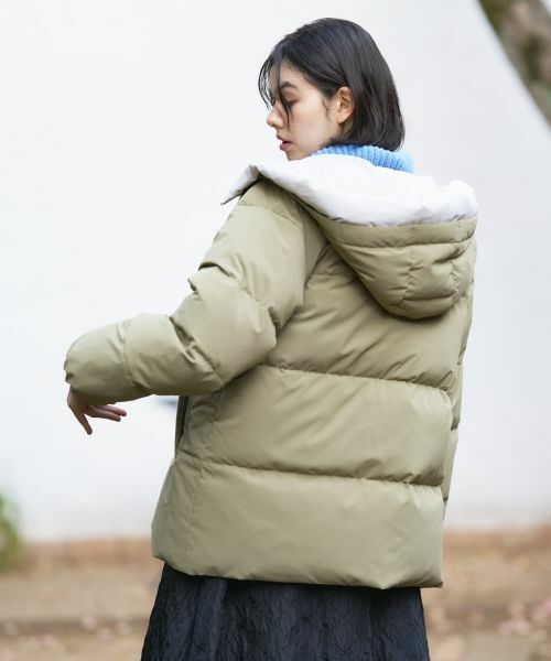 CARA O CRUZ / キャラ・オ・クルス その他アウター | 【防寒】フーデッドダウンコート【CoC by CARA O CRUZ】 | 詳細16