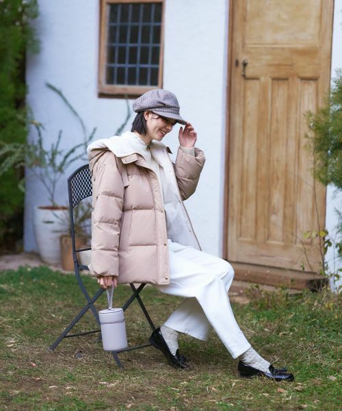 CARA O CRUZ / キャラ・オ・クルス その他アウター | 【防寒】フーデッドダウンコート【CoC by CARA O CRUZ】 | 詳細18