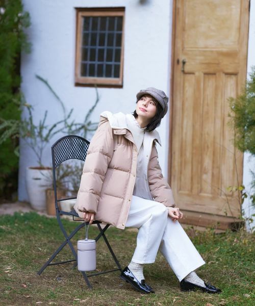 CARA O CRUZ / キャラ・オ・クルス その他アウター | 【防寒】フーデッドダウンコート【CoC by CARA O CRUZ】 | 詳細19