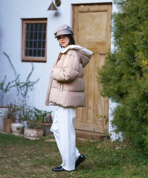 CARA O CRUZ / キャラ・オ・クルス その他アウター | 【防寒】フーデッドダウンコート【CoC by CARA O CRUZ】 | 詳細24