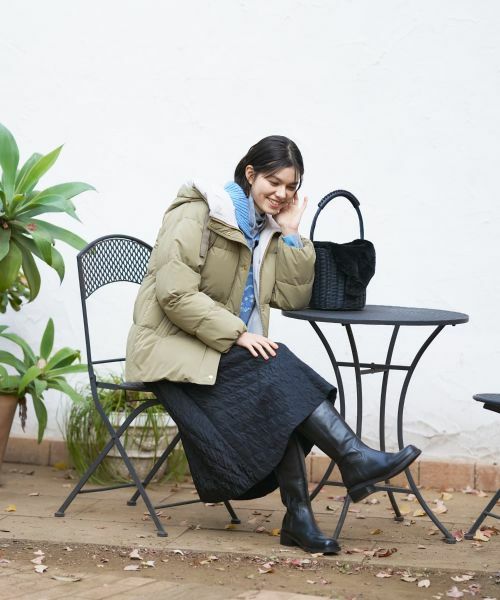 CARA O CRUZ / キャラ・オ・クルス その他アウター | 【防寒】フーデッドダウンコート【CoC by CARA O CRUZ】 | 詳細26