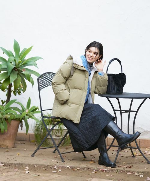 CARA O CRUZ / キャラ・オ・クルス その他アウター | 【防寒】フーデッドダウンコート【CoC by CARA O CRUZ】 | 詳細27