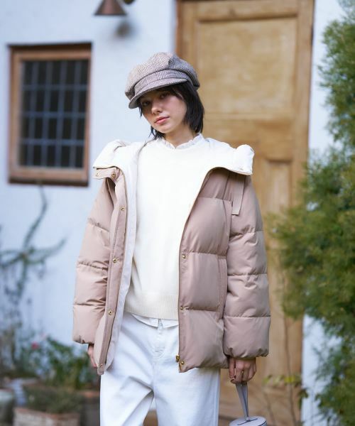 CARA O CRUZ / キャラ・オ・クルス その他アウター | 【防寒】フーデッドダウンコート【CoC by CARA O CRUZ】 | 詳細7