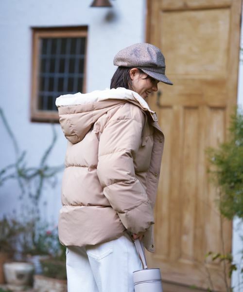 CARA O CRUZ / キャラ・オ・クルス その他アウター | 【防寒】フーデッドダウンコート【CoC by CARA O CRUZ】 | 詳細9