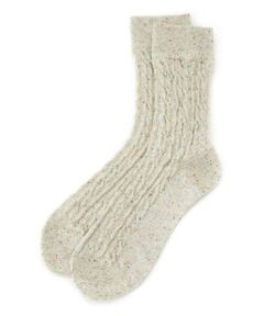 CARA O CRUZ / キャラ・オ・クルス ソックス | カラーネップケーブルソックス