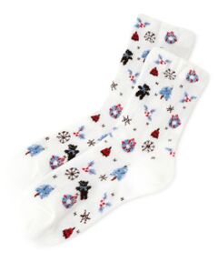 CARA O CRUZ / キャラ・オ・クルス ソックス | クリスマス柄ショートソックス