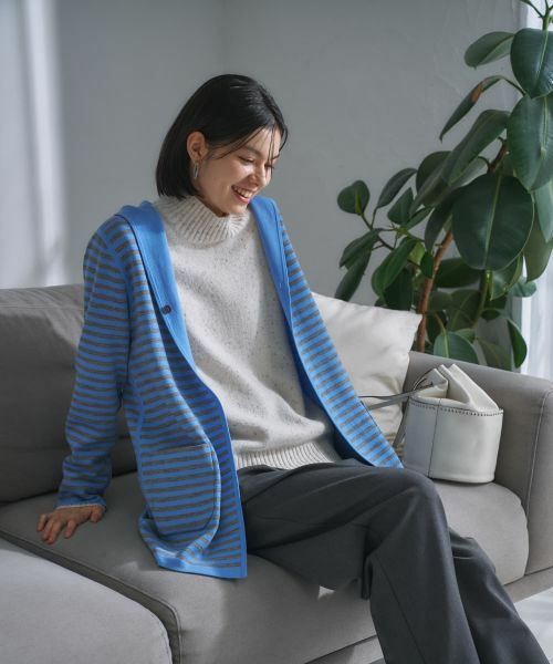 CARA O CRUZ / キャラ・オ・クルス カーディガン・ボレロ | 【リバーシブル 旅に便利】フーデッドカーディガン【CoC by CARA O CRUZ】 | 詳細28