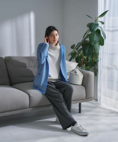 CARA O CRUZ / キャラ・オ・クルス カーディガン・ボレロ | 【リバーシブル 旅に便利】フーデッドカーディガン【CoC by CARA O CRUZ】 | 詳細30