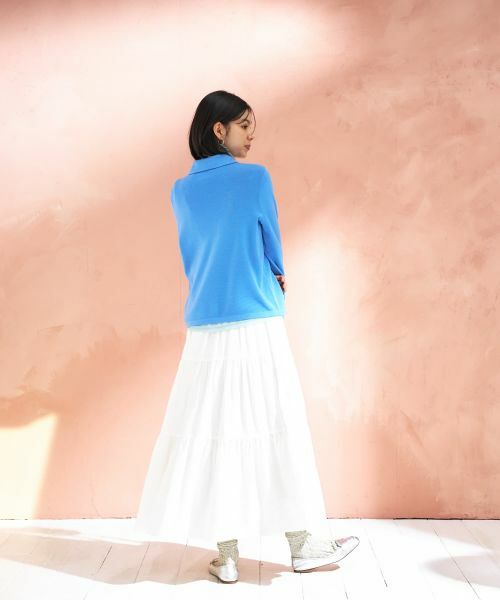 CARA O CRUZ / キャラ・オ・クルス ニット・セーター | 切替ラウンドカラーニット【CoC by CARA O CRUZ】 | 詳細21