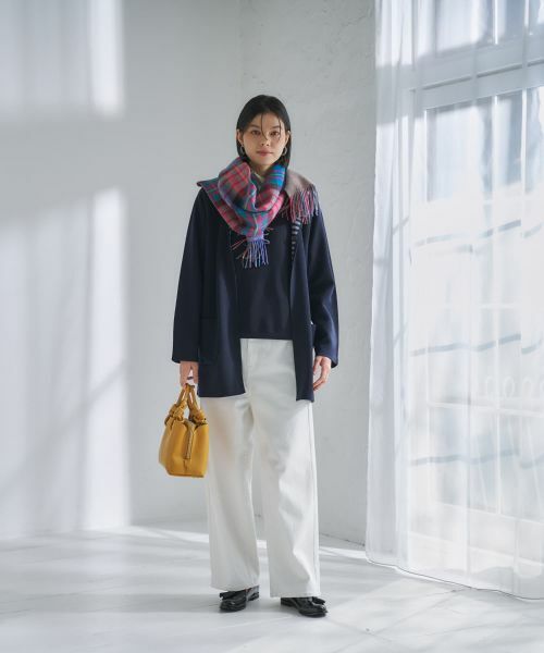 CARA O CRUZ / キャラ・オ・クルス ニット・セーター | 切替ラウンドカラーニット【CoC by CARA O CRUZ】 | 詳細22