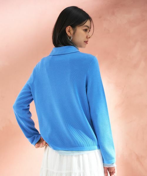 CARA O CRUZ / キャラ・オ・クルス ニット・セーター | 切替ラウンドカラーニット【CoC by CARA O CRUZ】 | 詳細5