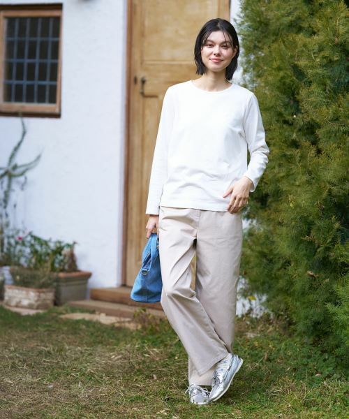 CARA O CRUZ / キャラ・オ・クルス Tシャツ | ワンポイント刺繍 長袖Tシャツ | 詳細23