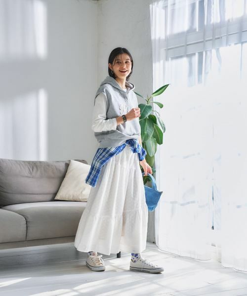 CARA O CRUZ / キャラ・オ・クルス Tシャツ | ワンポイント刺繍 長袖Tシャツ | 詳細28