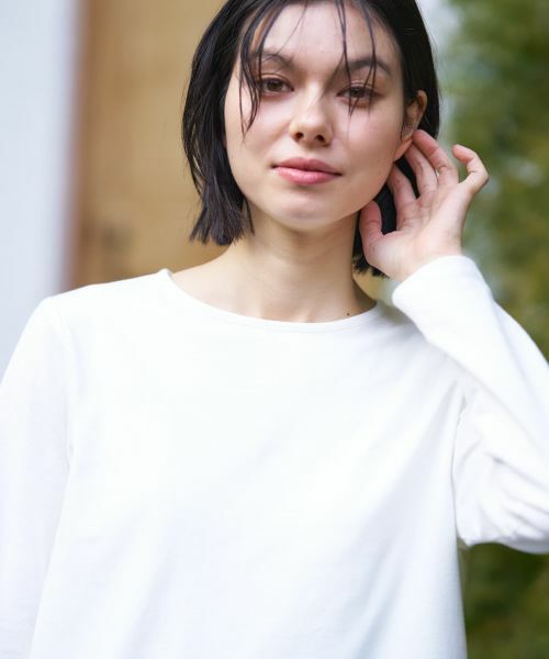 CARA O CRUZ / キャラ・オ・クルス Tシャツ | ワンポイント刺繍 長袖Tシャツ | 詳細29