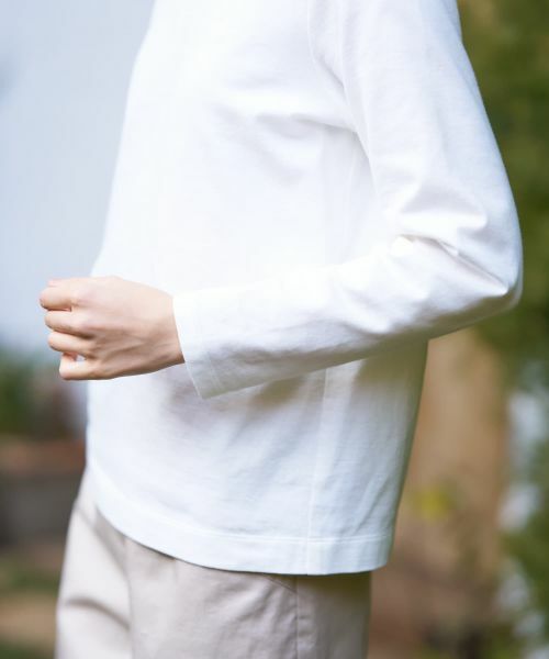 CARA O CRUZ / キャラ・オ・クルス Tシャツ | ワンポイント刺繍 長袖Tシャツ | 詳細30