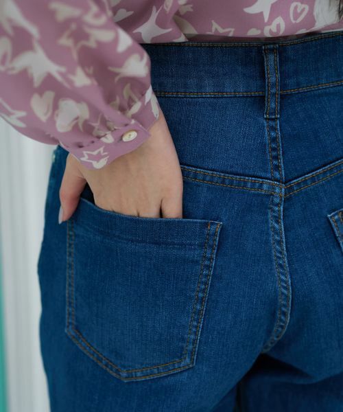 CARA O CRUZ / キャラ・オ・クルス デニムパンツ | ストレートデニムパンツ【産地ナブル】 | 詳細24