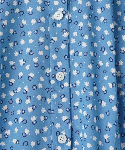 CARA O CRUZ / キャラ・オ・クルス ドレス | あらえる 花柄スタンドカラーワンピース【CoC by CARA O CRUZ】 | 詳細5