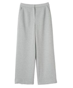CARA O CRUZ / キャラ・オ・クルス その他パンツ | 洗える スウェットワイドパンツ【CoC by CARA O CRUZ】