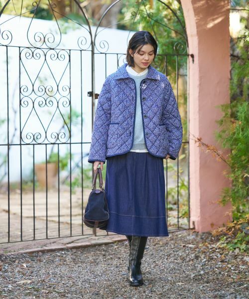 CARA O CRUZ / キャラ・オ・クルス テーラードジャケット | 中わた入りフーデッドジャケット【CoC by CARA O CRUZ】 | 詳細11