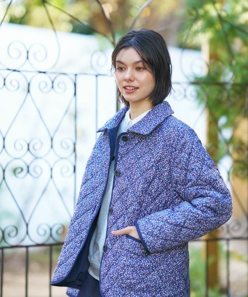 CARA O CRUZ / キャラ・オ・クルス テーラードジャケット | 中わた入りフーデッドジャケット【CoC by CARA O CRUZ】 | 詳細4