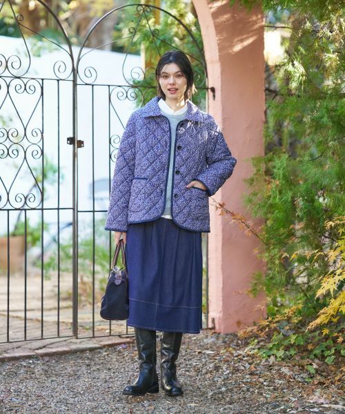 CARA O CRUZ / キャラ・オ・クルス テーラードジャケット | 中わた入りフーデッドジャケット【CoC by CARA O CRUZ】 | 詳細9