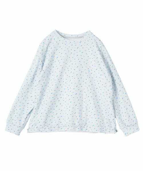 CARA O CRUZ / キャラ・オ・クルス カットソー | 小花柄 ドローストリングカットソー【産地ナブル】 | 詳細26