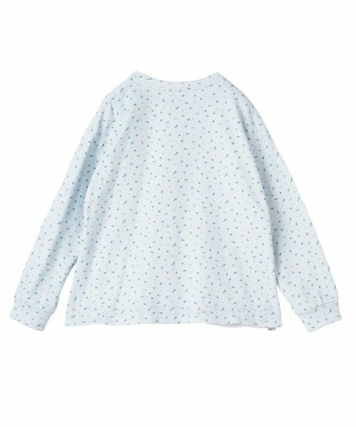 CARA O CRUZ / キャラ・オ・クルス カットソー | 小花柄 ドローストリングカットソー【産地ナブル】 | 詳細27