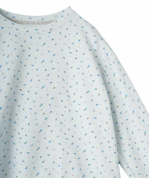 CARA O CRUZ / キャラ・オ・クルス カットソー | 小花柄 ドローストリングカットソー【産地ナブル】 | 詳細30