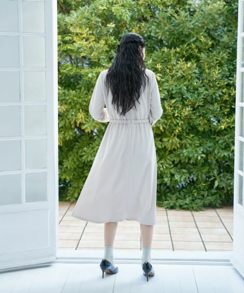 CARA O CRUZ / キャラ・オ・クルス ドレス | ウエストギャザーワンピース【CoC by CARA O CRUZ】 | 詳細15