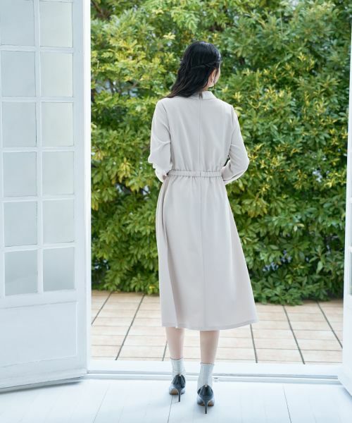 CARA O CRUZ / キャラ・オ・クルス ドレス | ウエストギャザーワンピース【CoC by CARA O CRUZ】 | 詳細16