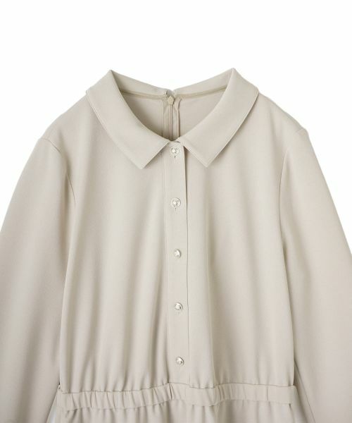 CARA O CRUZ / キャラ・オ・クルス ドレス | ドッキングシャツワンピース【CoC by CARA O CRUZ】 | 詳細2
