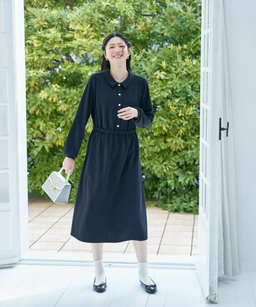 CARA O CRUZ / キャラ・オ・クルス ドレス | ウエストギャザーワンピース【CoC by CARA O CRUZ】 | 詳細22