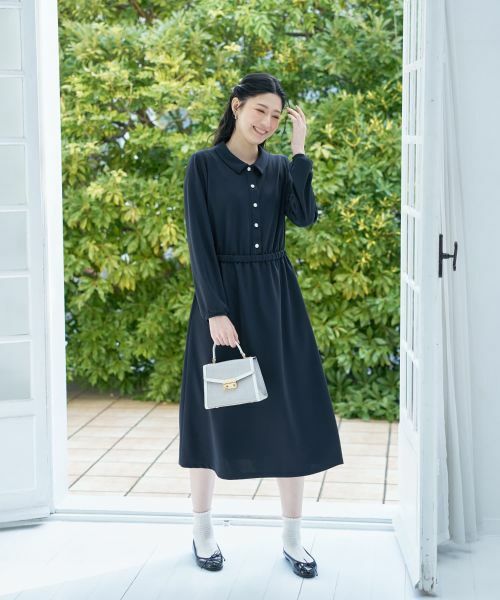 CARA O CRUZ / キャラ・オ・クルス ドレス | ウエストギャザーワンピース【CoC by CARA O CRUZ】 | 詳細23